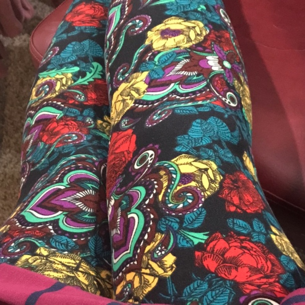OS Flower Leggings